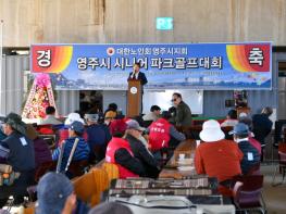 영주시, 시니어 파크골프대회 성황리 개최 기사 이미지