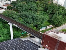 정선군 고한읍 복합문화센터 보행교 디자인 루프 지붕설치 사업 추진 기사 이미지