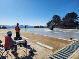 인천TP, 옹진군 ‘파브(PAV)·드론 비행시험장’ 본격 시범운영 착수 기사 이미지