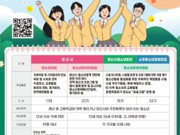 양산시 직영 청소년수련시설 참여기구 위(의)원 모집 기사 이미지