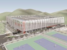 울산시 울산체육공원 테니스장 주차장 설계 당선작 선정 기사 이미지