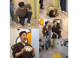 [SBS 틈만 나면,] 라미란, 방바닥 컬링 권위자 등극! 혼신의 샤우팅 권법! “영미! 영미!” 기사 이미지