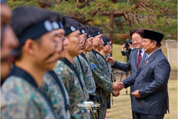 이재명 대통령, 인도네시아 대통령 국빈 방한 친교 일정