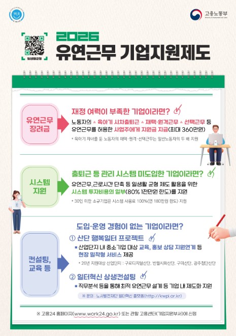 고용노동부, 고유가 위기 속 일하는 방식 바뀐다. 유연근무 확산에 민간 참여 확대
