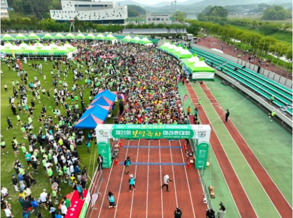 전국 마라토너 1만 2천 명 운집… ‘제21회 보성녹차마라톤’ 성황리 개최