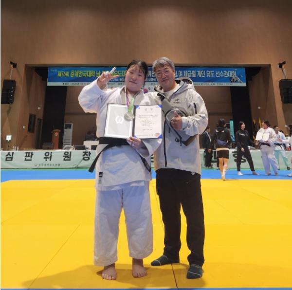 하동의 딸 김하영, 2026년 동아시아유도선수권대회 국가대표 선발