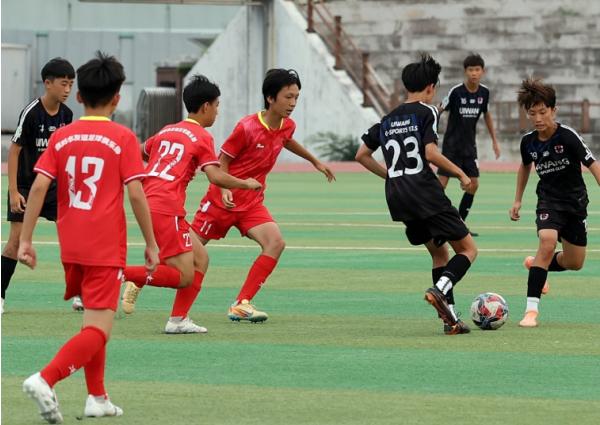 강진청자FC, 중국 선수단에 선진 축구 전수
