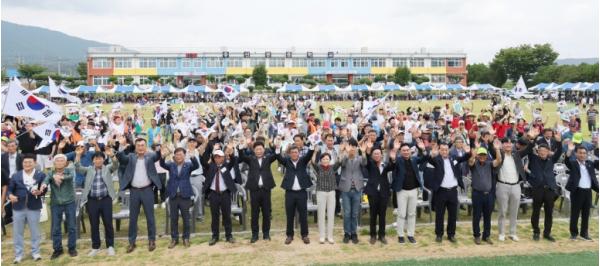 광복 81주년 화합의 장…신광면 제73회 광복기념 한마음체육대회 성료