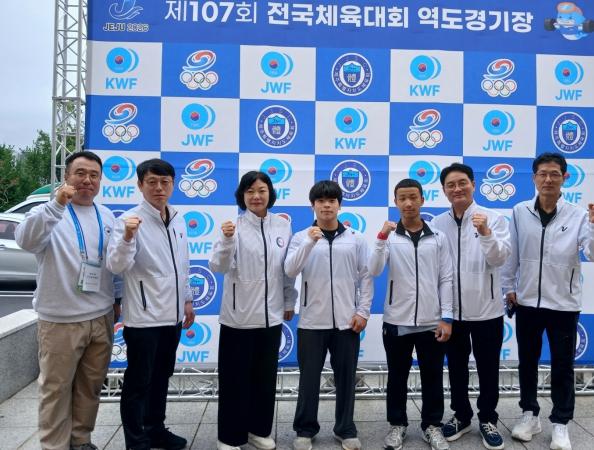 아산교육지원청, 전국체전서 메달 12개 획득하며 학교체육 경쟁력 입증 기사 이미지
