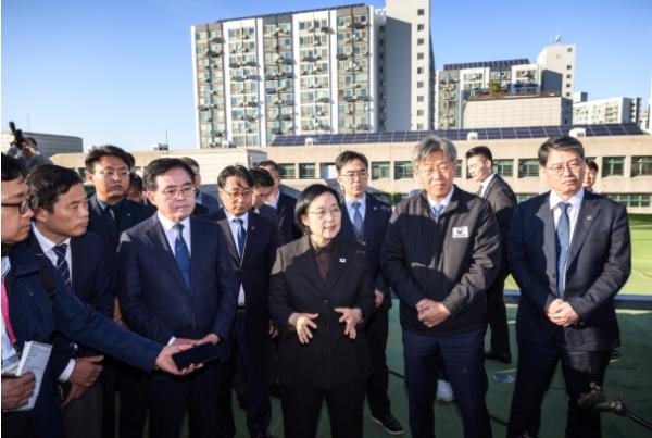 한성숙 국무총리, 제7차 주택공급 현장점검(舊 공항고등학교 부지)